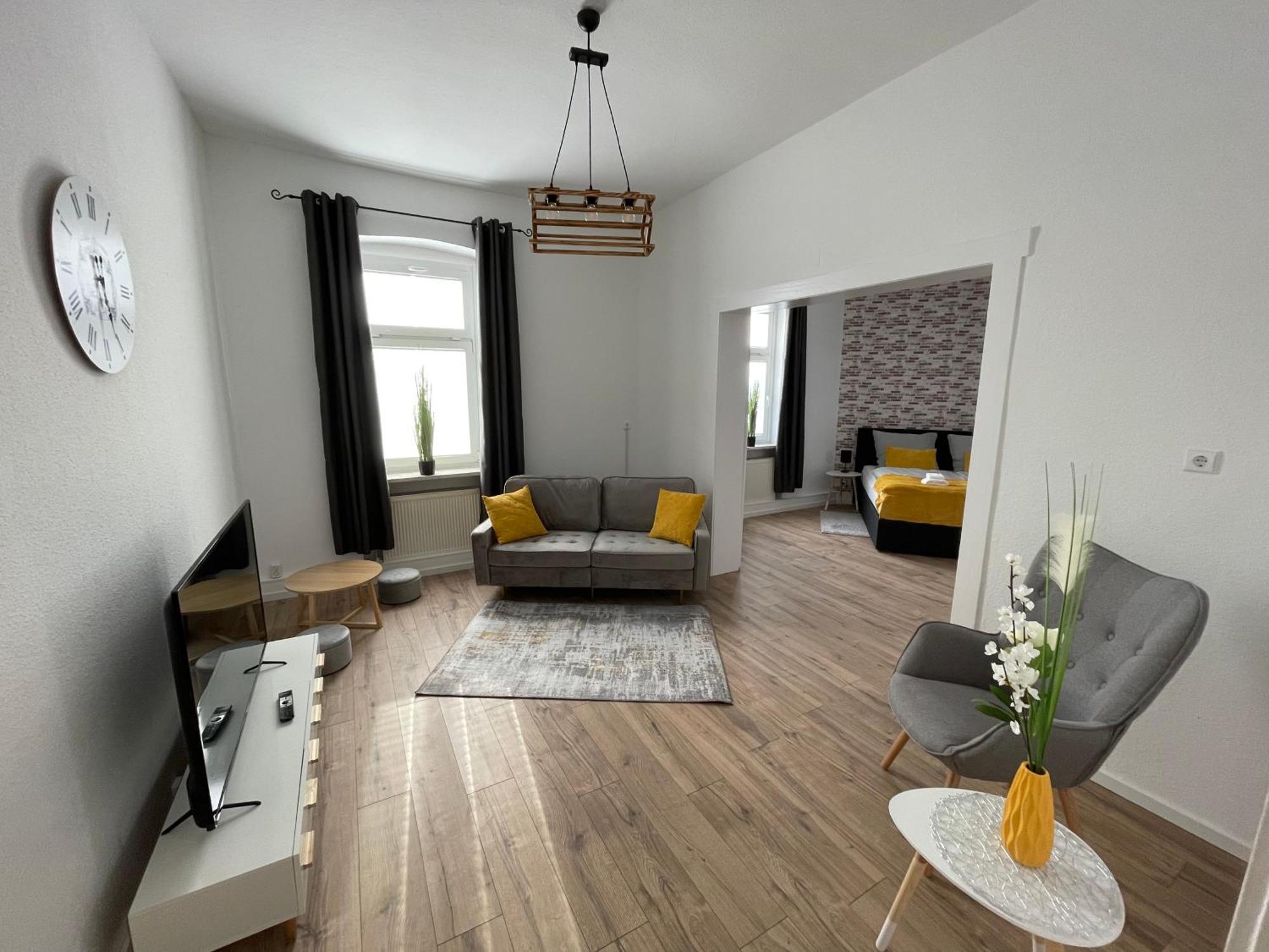 Modernes, Grosses City Appartement 95 Qm Meuselwitz Exterior foto